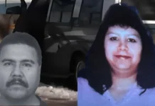 Delia Lerma case update showing Lucio Lerma Sr., who was charged with her murder and died before trial, with the van where Delia was found.